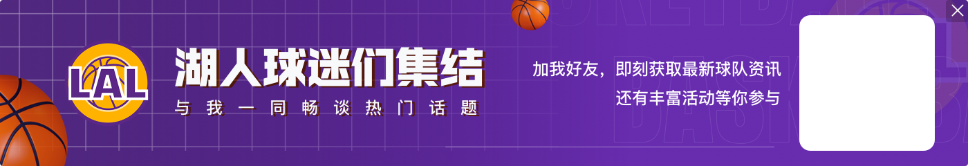 球迷：面对勒布朗你能得多少分？布朗尼不假思索回答：100！